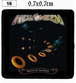 Helloween Master Of The Rings (16) - Small Printed Patch