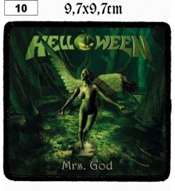 Helloween Mrs. God (10) - Small Printed Patch
