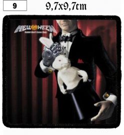 Helloween Rabbit Don't Come Easy Hat Box (09) - Small Printed Patch