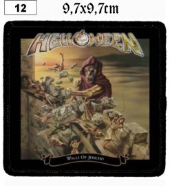 Helloween Walls Of Jericho (12) - Small Printed Patch