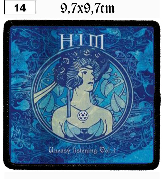 Him Uneasy Listeninf Vol. I (14) - Small Printed Patch