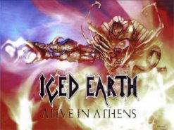 Iced Earth Alive In Athens 102906 1 - Small Printed Patch