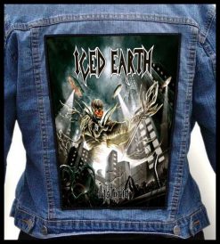 Iced Earth Dystopia - Photo Quality Printed Back Patch