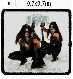 Immortal Battles In The North (05) - Small Printed Patch