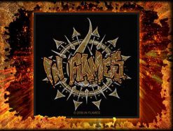 In Flames 116206 1 - Small Printed Patch
