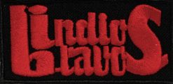 Indios Bravos Czerwone Logo Mala 43896 1 - Small Printed Patch