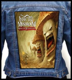 Infected Mushroom Army Of Mushrooms - Photo Quality Printed Back Patch