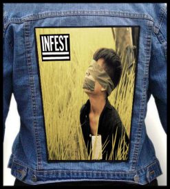 Infest No Man's Slave - Photo Quality Printed Back Patch