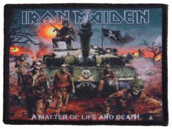 Iron Maiden A Matter Of Life And Death 147342 1 - Small Printed Patch