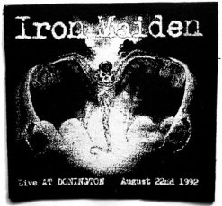 Iron Maiden Live At Donington 16610 1 - Small Printed Patch