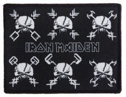Iron Maiden Skull 147697 1 - Small Printed Patch