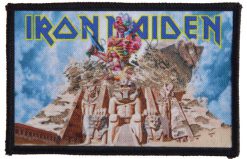 Iron Maiden Somewhere Back In Time 147354 1 - Small Printed Patch