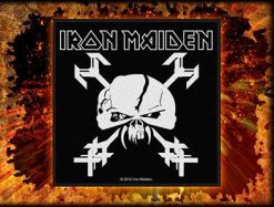 Iron Maiden The Final Frontier Skull 139325 1 - Small Printed Patch
