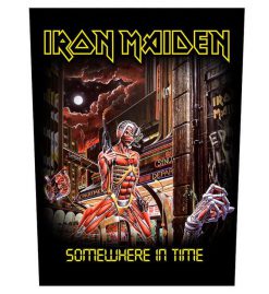 Iron Maiden Somewhere In Time - Photo Quality Printed Back Patch