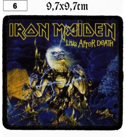 Iron Maiden Live After Death (06) - Small Printed Patch