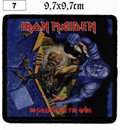 Iron Maiden No Prayer For The Dying (07) - Small Printed Patch