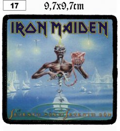 Iron Maiden Seventh Son Of A Seventh Son (17) - Small Printed Patch