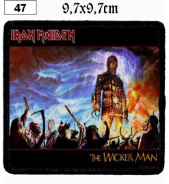 Iron Maiden The Wickerman (47) - Small Printed Patch