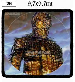 Iron Maiden Wicker Man (26) - Small Printed Patch