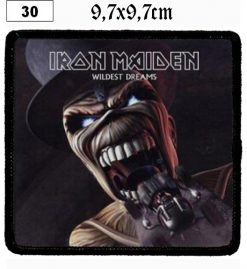 Iron Maiden Wildest Dreams (30) - Small Printed Patch