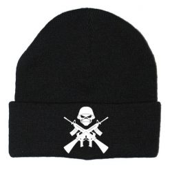 Iron Maiden1 - Embroidery Warm Knit Winter Cap