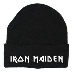 Iron Maiden3 - Embroidery Warm Knit Winter Cap