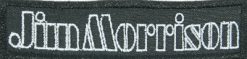 Jim Morrison 26495 1 - Small Printed Patch
