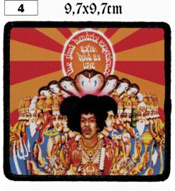 Jimi Hendrix Axis Bold As Love (04) - Small Printed Patch