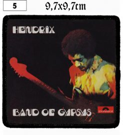 Jimi Hendrix Band Of Gypsys (05) - Small Printed Patch