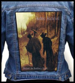 Judas Iscariot Distant In Solitary Night - Photo Quality Printed Back Patch