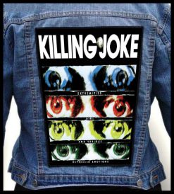 Killing Joke Extremities, Dirt And Various Repressed Emotions - Photo Quality Printed Back Patch