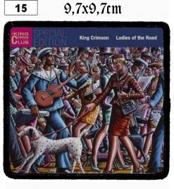 King Crimson Ladies Of The Road (15) - Small Printed Patch