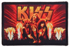 Kiss Band 147611 1 - Small Printed Patch