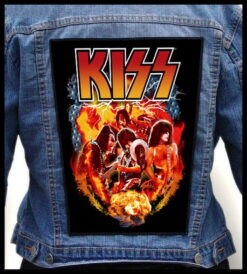 Kiss Band #3 - Photo Quality Printed Back Patch