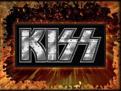 Kiss Metal Logoe 115210 1 - Small Printed Patch