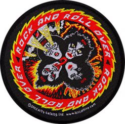 Kiss Rock Roll Over 116705 1 - Small Printed Patch