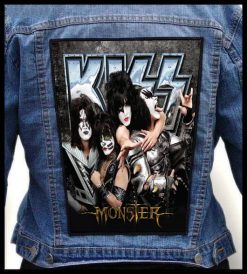 Kiss Monster - Photo Quality Printed Back Patch