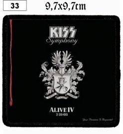 Kiss Alive Iv (33) - Small Printed Patch