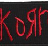 Korn Logo Red 46848 1 - Small Printed Patch