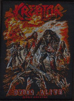 Kreator Dying Alive 153072 1 - Small Printed Patch