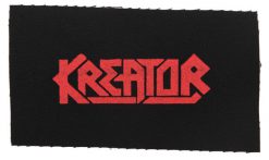 Kreator Red Logo 151226 1 - Small Printed Patch