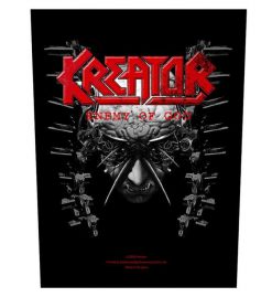 Kreator Enemy Of God - Photo Quality Printed Back Patch