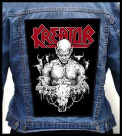 Kreator Skull - Photo Quality Printed Back Patch