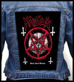 Krisiun Black Force Domain - Photo Quality Printed Back Patch