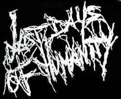 Last Days Of Humanity Logo 102597 1 - Small Printed Patch