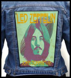 Led Zeppelin John Bonham - Photo Quality Printed Back Patch