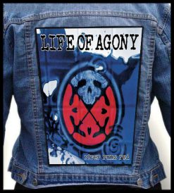 Life Of Agony River Runs Red - Photo Quality Printed Back Patch