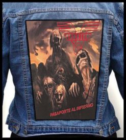 Luzbel Pasaporte Al Infierno - Photo Quality Printed Back Patch