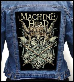 Machine Head Viking - Photo Quality Printed Back Patch