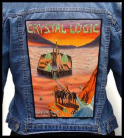 Manilla Road Crystal Logic - Photo Quality Printed Back Patch